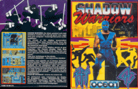 Shadow Warriors ZX Spectrum  box art